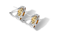 Load image into Gallery viewer, JANKI EARRINGS CITRINE - Gir Collection