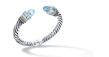 Load image into Gallery viewer, MAYA BRACELET BLUE TOPAZ - Gir Collection