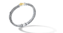 Load image into Gallery viewer, classic cable buckle bracelet silver/gold /diamond