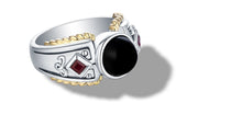 Load image into Gallery viewer, MANALI RING ONYX - Gir Collection