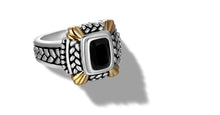 Load image into Gallery viewer, NIRVANA RING ONYX - Gir Collection
