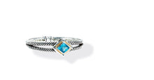 Load image into Gallery viewer, NISHA BRACELET BLUE TOPAZ - Gir Collection