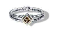 Load image into Gallery viewer, NISHA BRACELET SMOKEY TOPAZ - Gir Collection