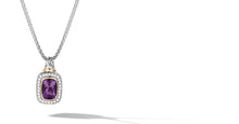 Load image into Gallery viewer,  NECKLACE IN SILVER & GOLD WITH AMETHYST