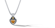 Load image into Gallery viewer, FLEUR DE LIS NECKLACE CITRINE - Gir Collection