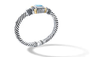 Load image into Gallery viewer, NIRVANA BRACELET BLUE TOPAZ - Gir Collection