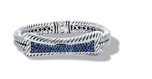 Load image into Gallery viewer, TANVI BRACELET BLUE SAPPHIRE - Gir Collection