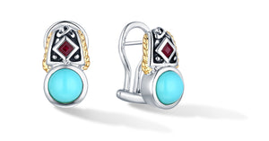 MANALI EARRINGS TURQUOISE - Gir Collection