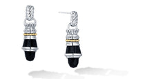 Load image into Gallery viewer, MAYA EARRINGS ONYX - Gir Collection