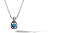 Load image into Gallery viewer, NIRVANA NECKLACE BLUE TOPAZ - Gir Collection