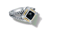 Load image into Gallery viewer, NISHA RING ONYX - Gir Collection