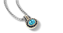 Load image into Gallery viewer, ZIKARA NECKLACE BLUE TOPAZ - Gir Collection