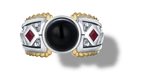 MANALI RING ONYX - Gir Collection