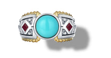 Load image into Gallery viewer, MANALI RING TURQUOISE - Gir Collection