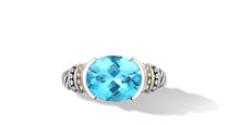 Load image into Gallery viewer, MAYA RING BLUE TOPAZ - Gir Collection