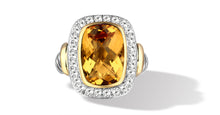 Load image into Gallery viewer,  RING IN SILVER &amp; GOLD WITH YELLOW CITRINE 