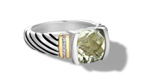 Load image into Gallery viewer, RUTA RING PRASIOLITE - Gir Collection