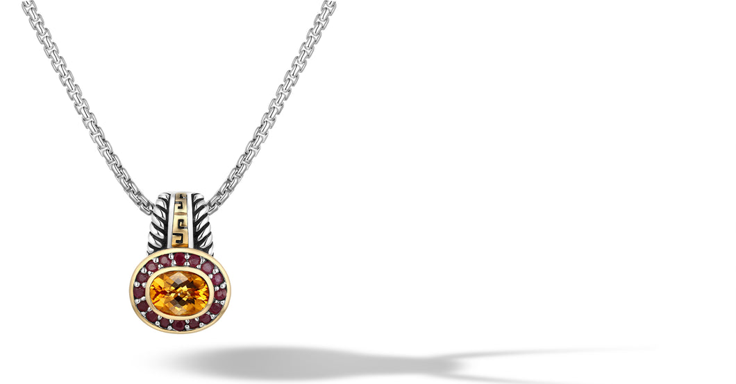 ZIKARA NECKLACE CITRINE - Gir Collection